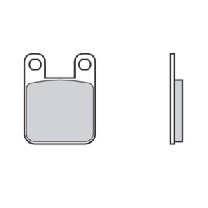Plaquettes de Frein Avant Brembo 07044CC