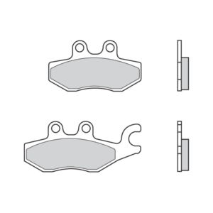 Plaquettes de Frein Arrière Brembo 07060XS Pour PIAGGIO BEVERLY 300 IE 4V RST E3 2011-2015