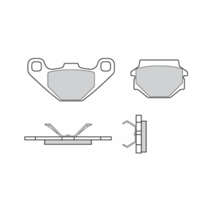 Plaquettes de Frein Arrière Brembo 07BB0708