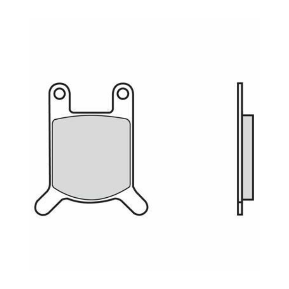 Plaquettes de Frein Avant Brembo 07GR0101 Plaquettes de Frein Avant Brembo 07GR0101