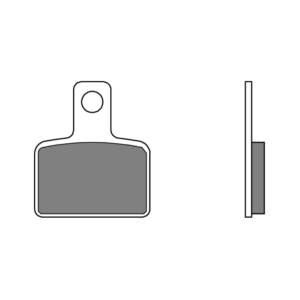 Plaquettes de Frein Avant / Arrière Brembo 07GR23CC