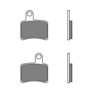 Plaquettes de Frein Arrière Brembo 07GR24CC