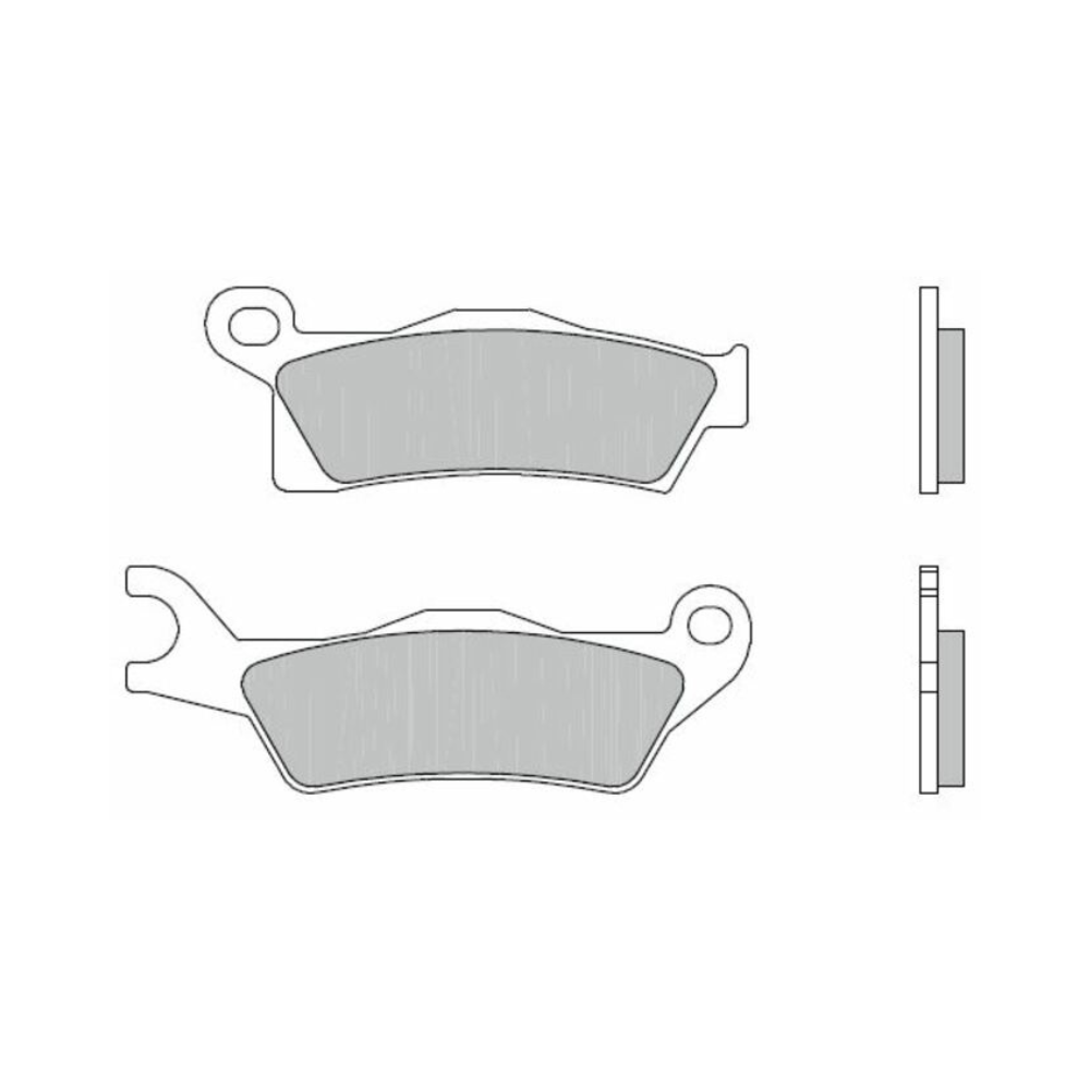 Plaquettes de Frein Avant Brembo 07GR26SD Plaquettes de Frein Avant Brembo 07GR26SD