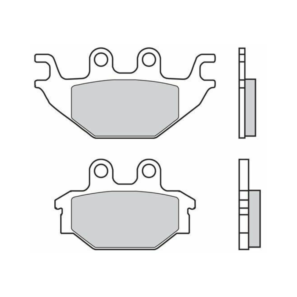 Plaquettes de Frein Arrière Brembo 07GR5209 Plaquettes de Frein Arrière Brembo 07GR5209