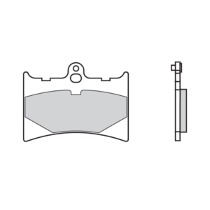 Plaquettes de Frein Avant Brembo 07GR56SR Pour APRILIA TUONO 125 2001-2007