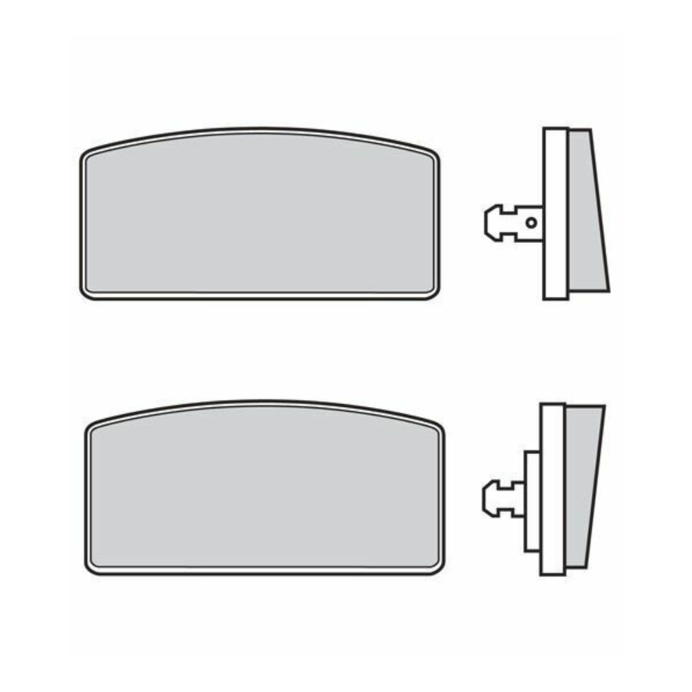 Plaquettes de Frein Avant Brembo 07GR5915 Plaquettes de Frein Avant Brembo 07GR5915