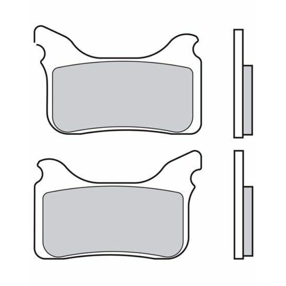 Plaquettes de Frein Avant Brembo 07GR75SX Plaquettes de Frein Avant Brembo 07GR75SX