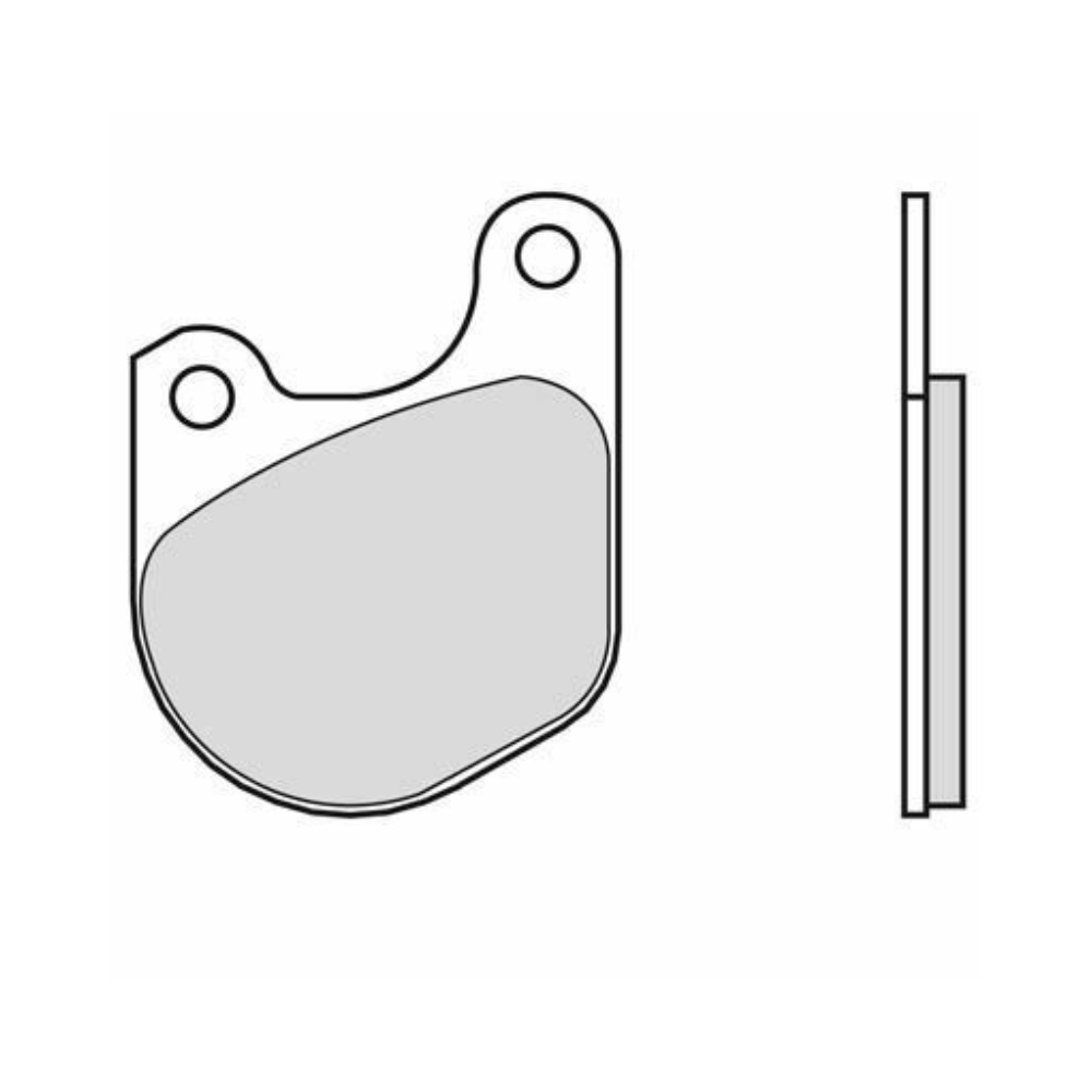 Plaquettes de Frein Avant Brembo 07HD0202 Plaquettes de Frein Avant Brembo 07HD0202