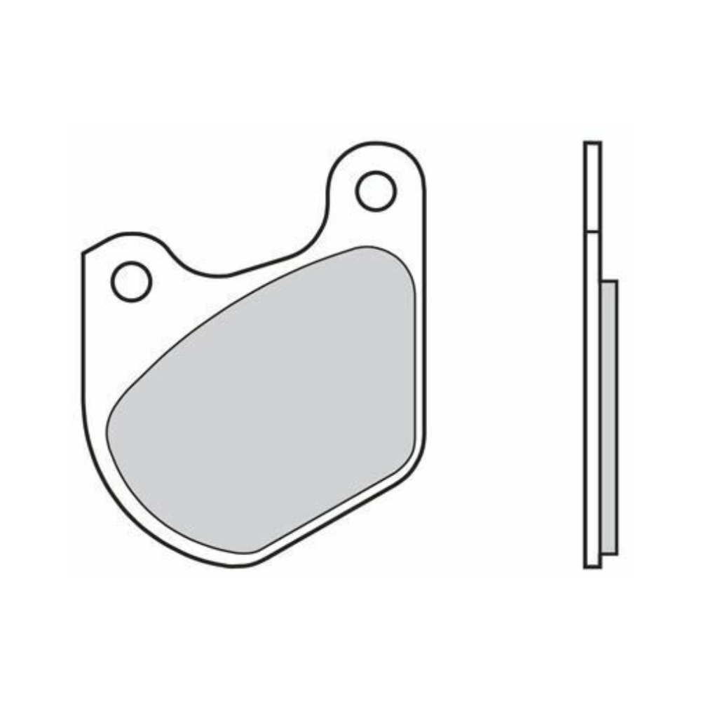 Plaquettes de Frein Avant / Arrière Brembo 07HD0303 Plaquettes de Frein Avant / Arrière Brembo 07HD0303