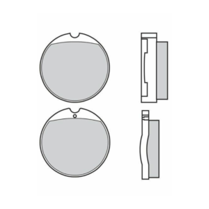 Plaquettes de Frein Avant Brembo 07HO0130