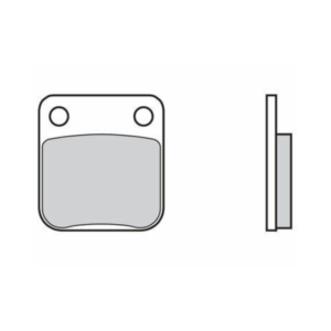 Plaquettes de Frein Arrière Brembo 07HO0906 Pour DAELIM S2 125 2005-2011