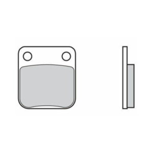 Plaquettes de Frein Avant Brembo 07HO09SX Pour YAMAHA YFM 400 KODIAK 2000-2002