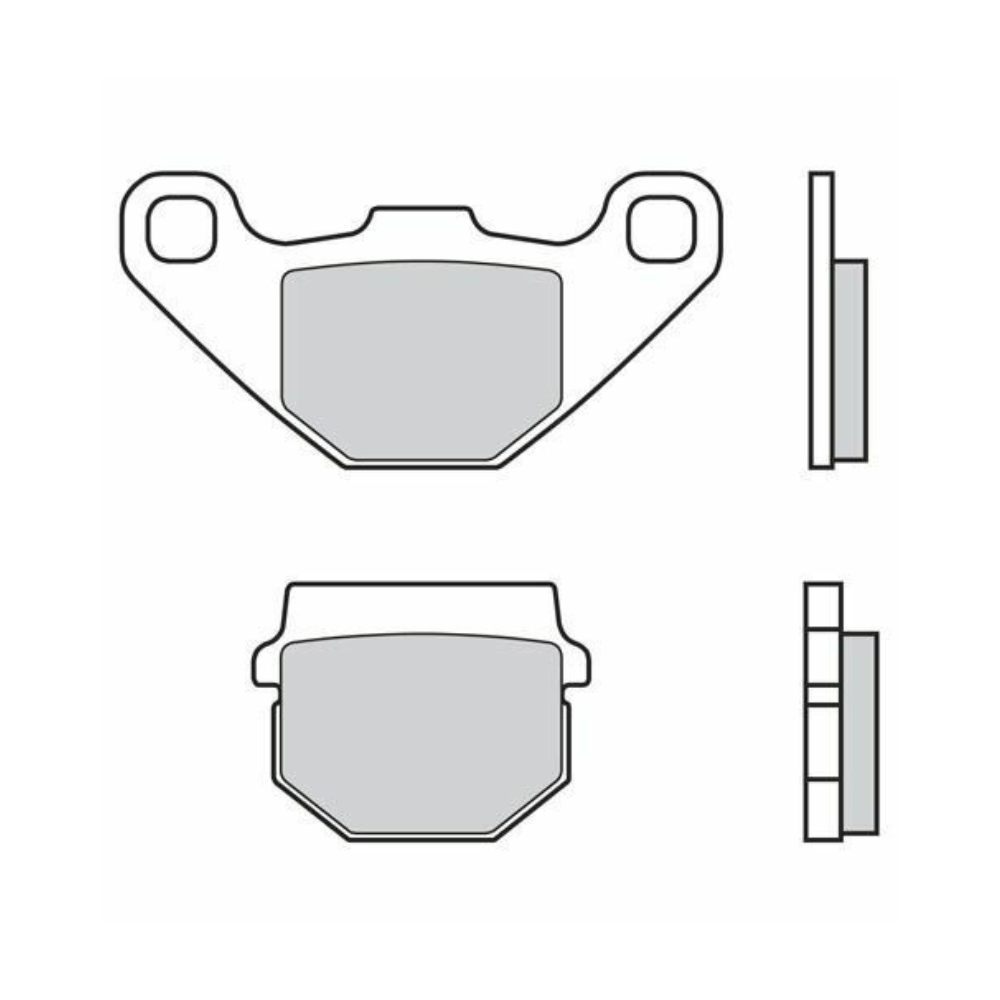 Plaquettes de Frein Avant Brembo 07HO1118 Plaquettes de Frein Avant Brembo 07HO1118