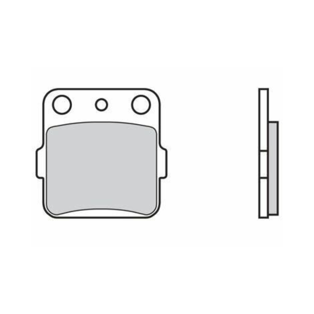 Plaquettes de Frein Avant Brembo 07HO2205 Plaquettes de Frein Avant Brembo 07HO2205