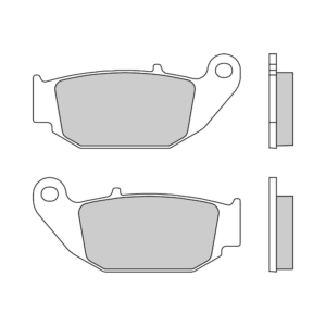 Plaquettes de Frein Arrière Brembo 07HO61SD