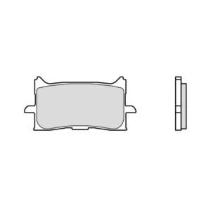 Plaquettes de Frein Avant Brembo 07HO62LA Pour HONDA X-ADV 750 DCT 2017-2024