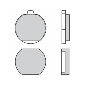 Plaquettes de Frein Avant Brembo 07KA0122