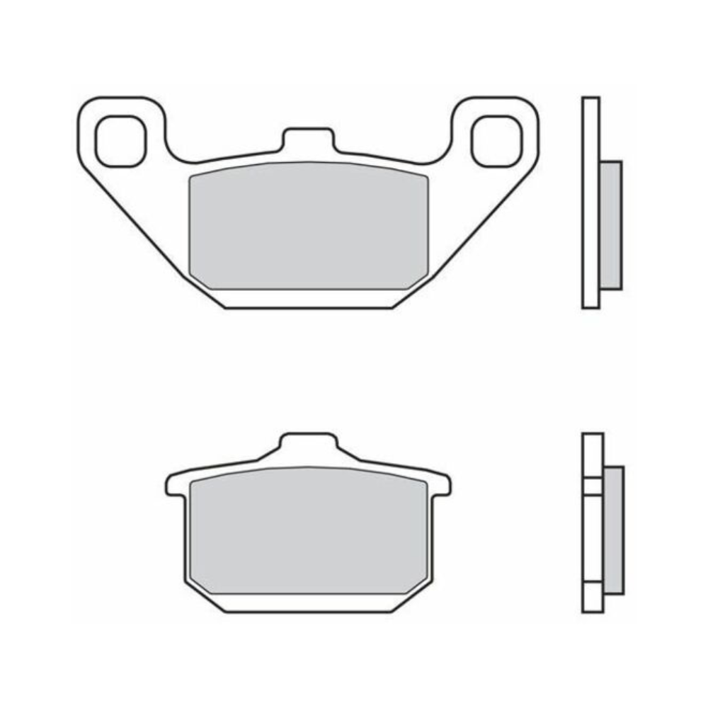 Plaquettes de Frein Avant / Arrière Brembo 07KA0808 Plaquettes de Frein Avant / Arrière Brembo 07KA0808