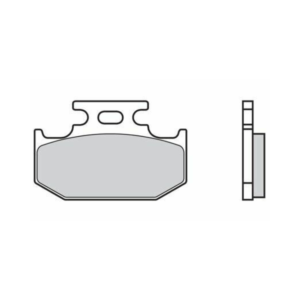 Plaquettes de Frein Arrière Brembo 07KA12SD Pour KAWASAKI KDX 200 1989-2006