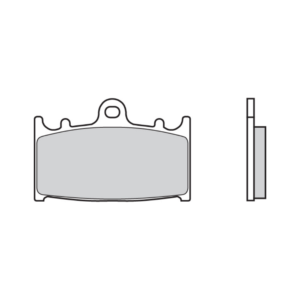 Plaquettes de Frein Avant Brembo 07KA13SR Pour KAWASAKI VULCAN 1700 VOYAGER 2009-2016