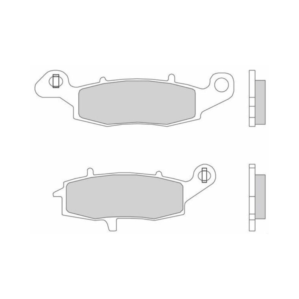 Plaquettes de Frein Arrière Brembo 07KA15CC Plaquettes de Frein Arrière Brembo 07KA15CC