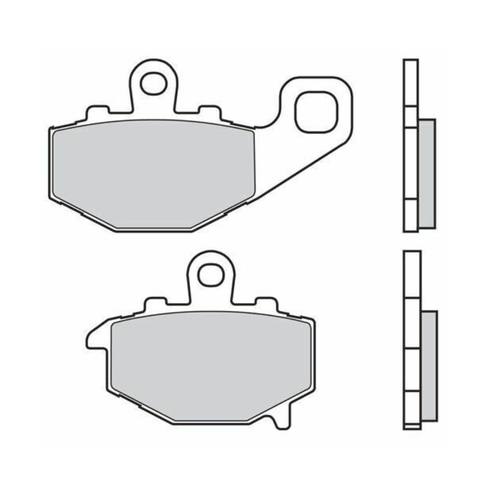 Plaquettes de Frein Arrière Brembo 07KA16SP Pour KAWASAKI NINJA ZX-6 R 600 1993-2016 Plaquettes de Frein Arrière Brembo 07KA16SP Pour KAWASAKI NINJA ZX-6 R 600 1993-2016