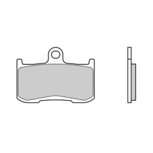 Plaquettes de Frein Avant Brembo 07KA23SR Pour KAWASAKI Z 900 2017-2024