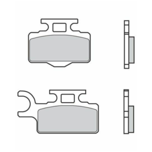Plaquettes de Frein Avant Brembo 07KA27SD