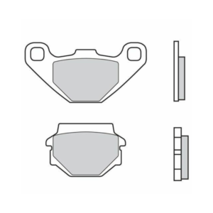 Plaquettes de Frein Avant Brembo 07KS04SX