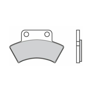 Plaquettes de Frein Arrière Brembo 07PO03SD Pour POLARIS MAGNUM 425 1996-2002