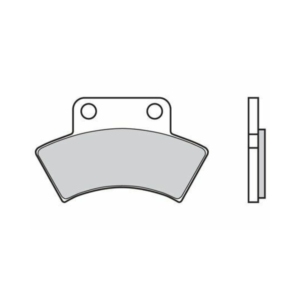 Plaquettes de Frein Arrière Brembo 07PO03SX Pour POLARIS 300 2X4 1994-1995