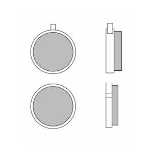 Plaquettes de Frein Avant Brembo 07YA0113