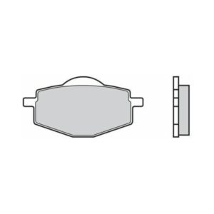 Plaquettes de Frein Avant Brembo 07YA1407 Pour YAMAHA CYGNUS 125 2000-2003