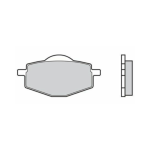 Plaquettes de Frein Avant Brembo 07YA14SX Pour YAMAHA YFZ 350 BANSHEE 1988-1989