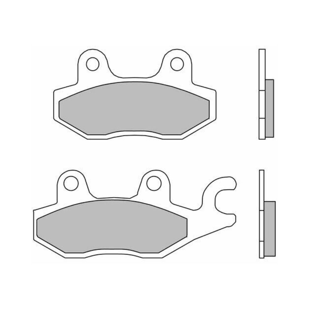 Plaquettes de Frein Avant / Arrière Brembo 07YA2206 Plaquettes de Frein Avant / Arrière Brembo 07YA2206