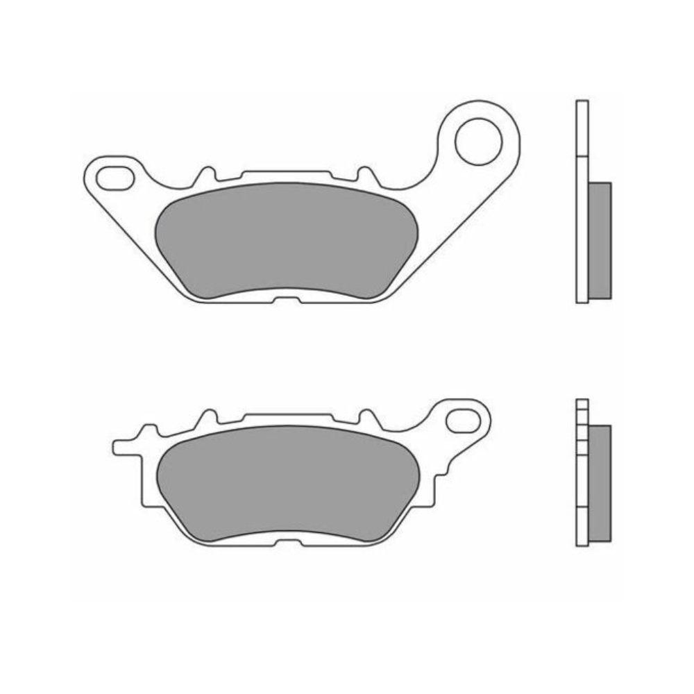 Plaquettes de Frein Avant / Arrière Brembo 07YA28CC Plaquettes de Frein Avant / Arrière Brembo 07YA28CC