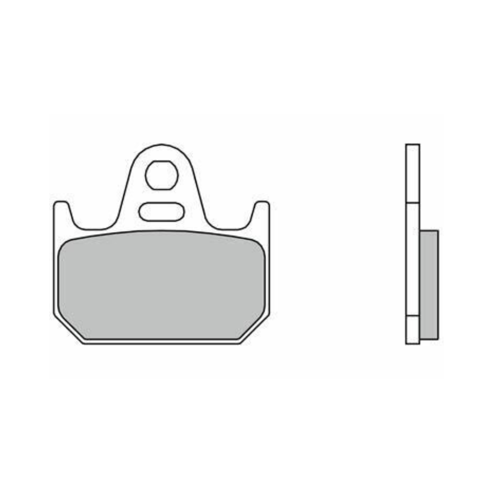 Plaquettes de Frein Arrière Brembo 07YA29CC Plaquettes de Frein Arrière Brembo 07YA29CC
