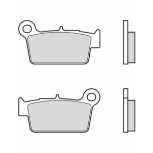 Plaquettes de Frein Arrière Brembo 07YA41SD Pour YAMAHA YZ 450 F 2003-2024