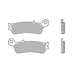 Plaquettes de Frein Avant Brembo 07YA55SX Pour YAMAHA YZ 450 F 2021-2024