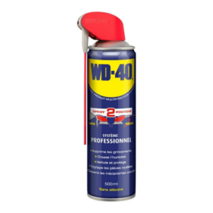 Dégrippant multifonction multi-usages WD-40 Système Pro 500ml