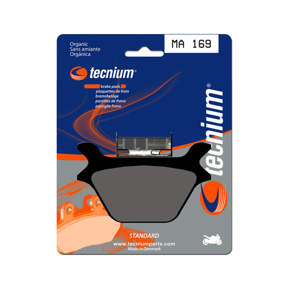 Plaquettes de Frein Arrière Tecnium MA169 Plaquettes de Frein Arrière Tecnium MA169