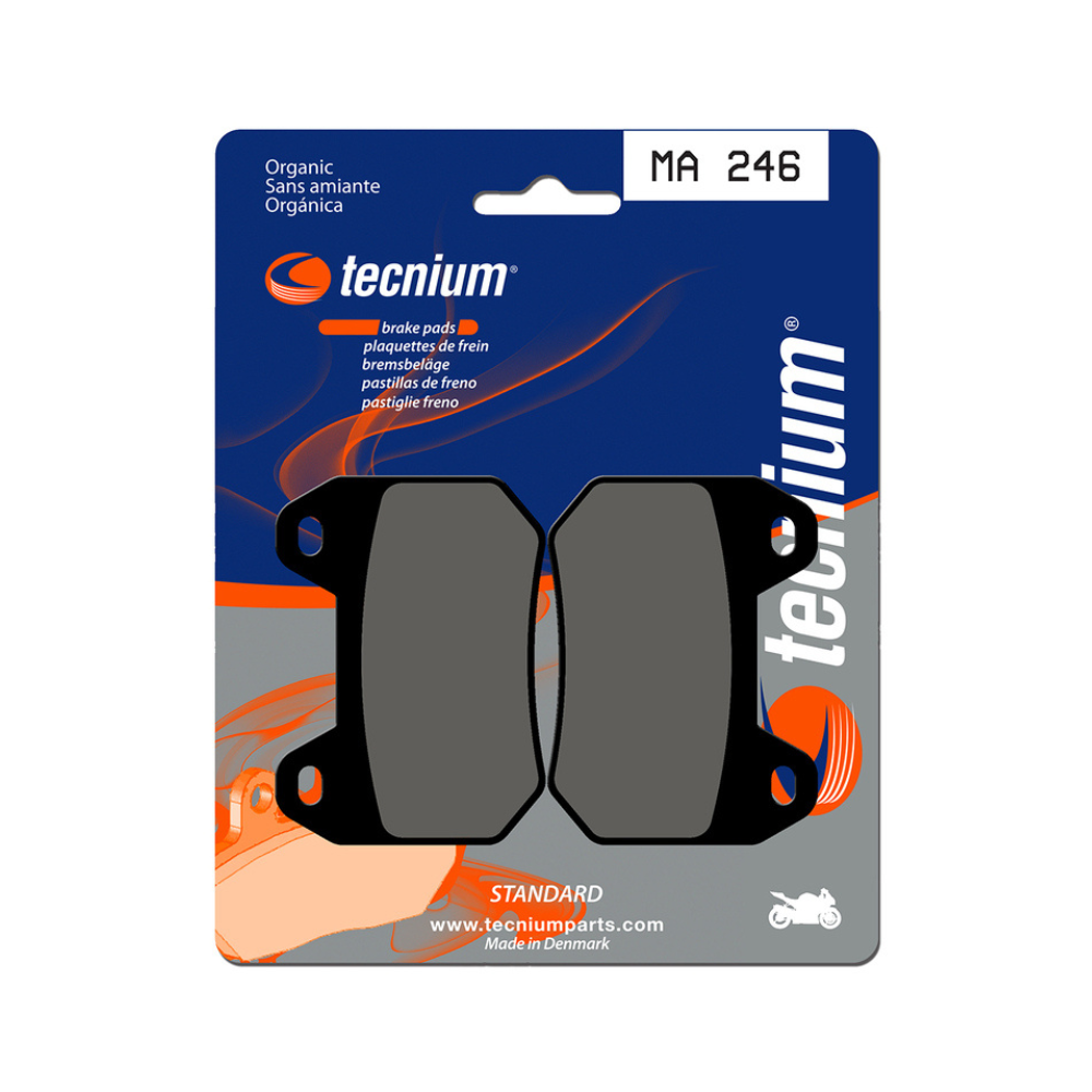 Plaquettes de Frein Arrière Tecnium MA246 Plaquettes de Frein Arrière Tecnium MA246