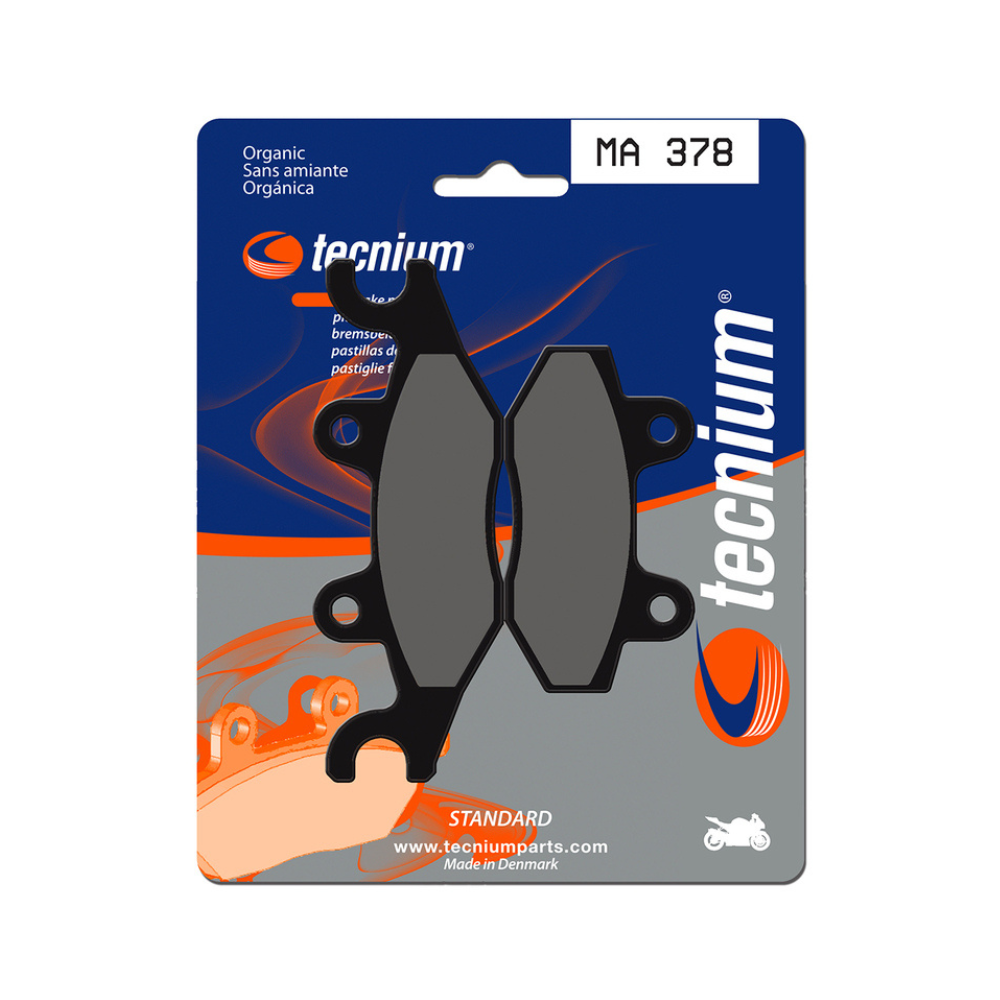 Plaquettes de Frein Avant Tecnium MA378 Plaquettes de Frein Avant Tecnium MA378