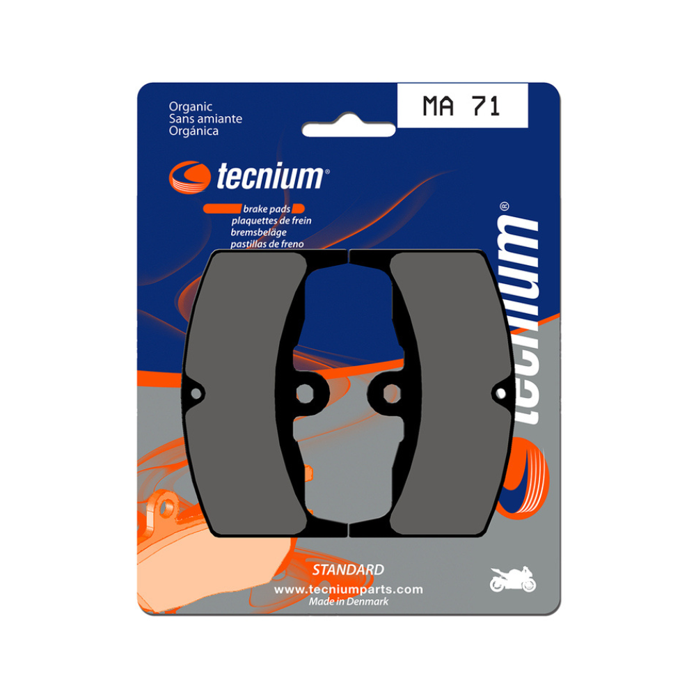 Plaquettes de Frein Arrière Tecnium MA71 Plaquettes de Frein Arrière Tecnium MA71