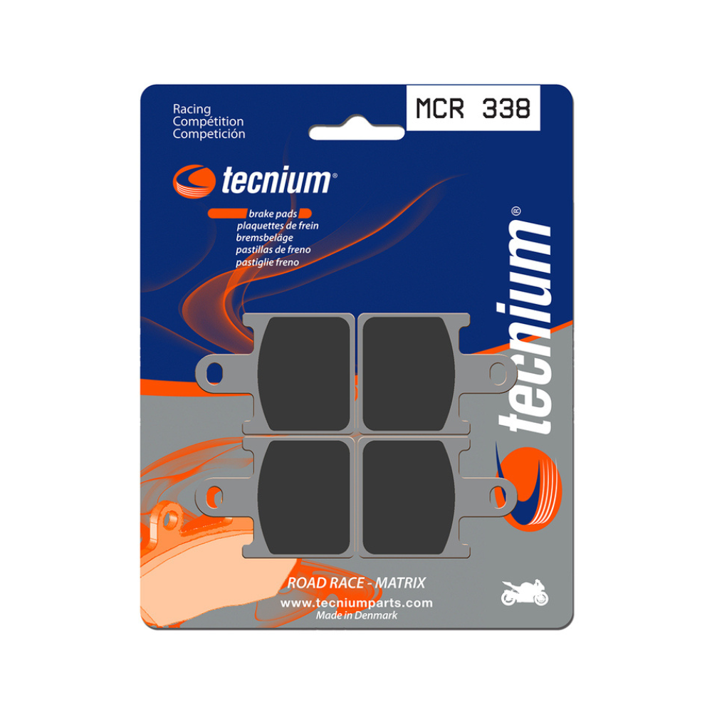 Plaquettes de Frein Avant Tecnium MCR338 Pour KAWASAKI NINJA ZX-6 R 2007-2016 Plaquettes de Frein Avant Tecnium MCR338 Pour KAWASAKI NINJA ZX-6 R 2007-2016