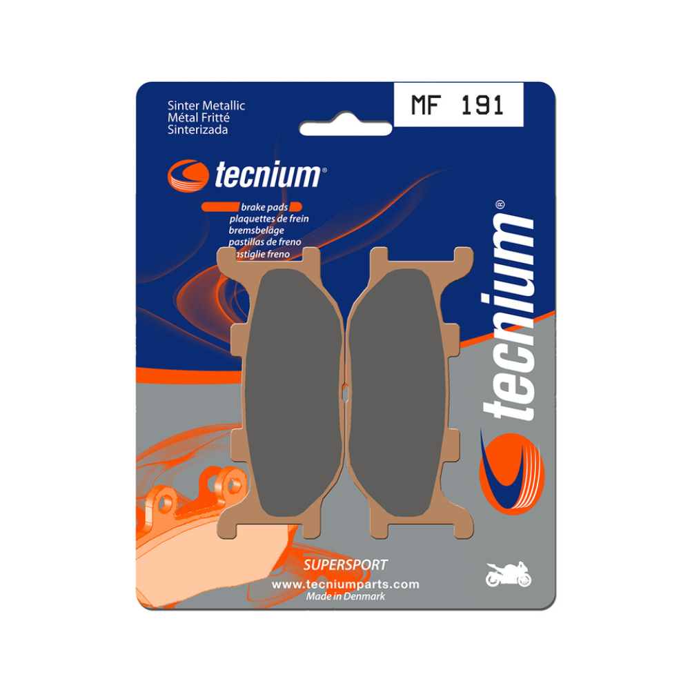 Plaquettes de Frein Avant Tecnium MF191 Pour YAMAHA TZR 125 1993 Plaquettes de Frein Avant Tecnium MF191 Pour YAMAHA TZR 125 1993