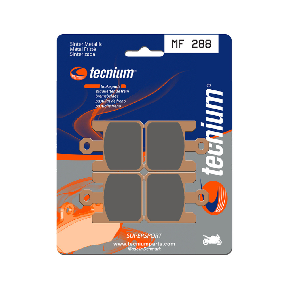 Plaquettes de Frein Avant Tecnium MF288 Plaquettes de Frein Avant Tecnium MF288