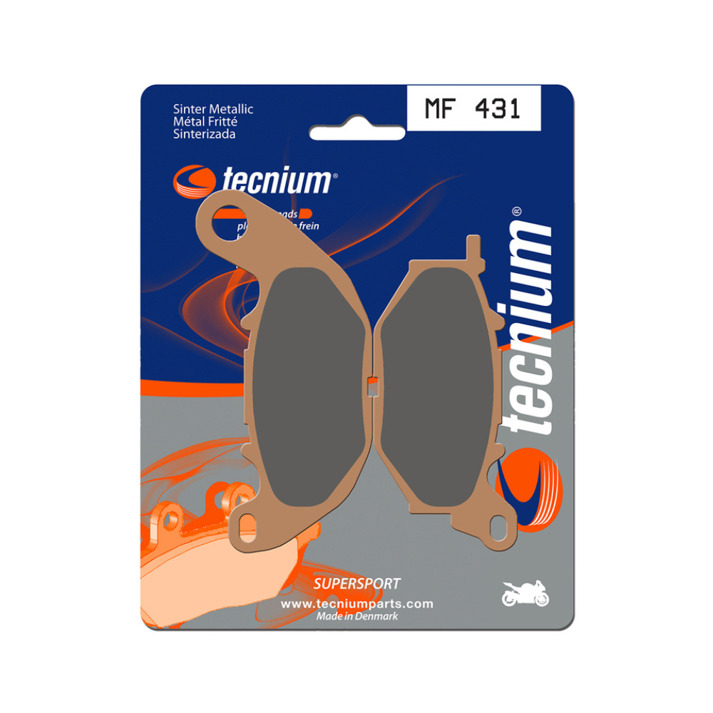 Plaquettes de Frein Avant Tecnium MF431 Pour YAMAHA X-MAX 300 2017-2023 Plaquettes de Frein Avant Tecnium MF431 Pour YAMAHA X-MAX 300 2017-2023