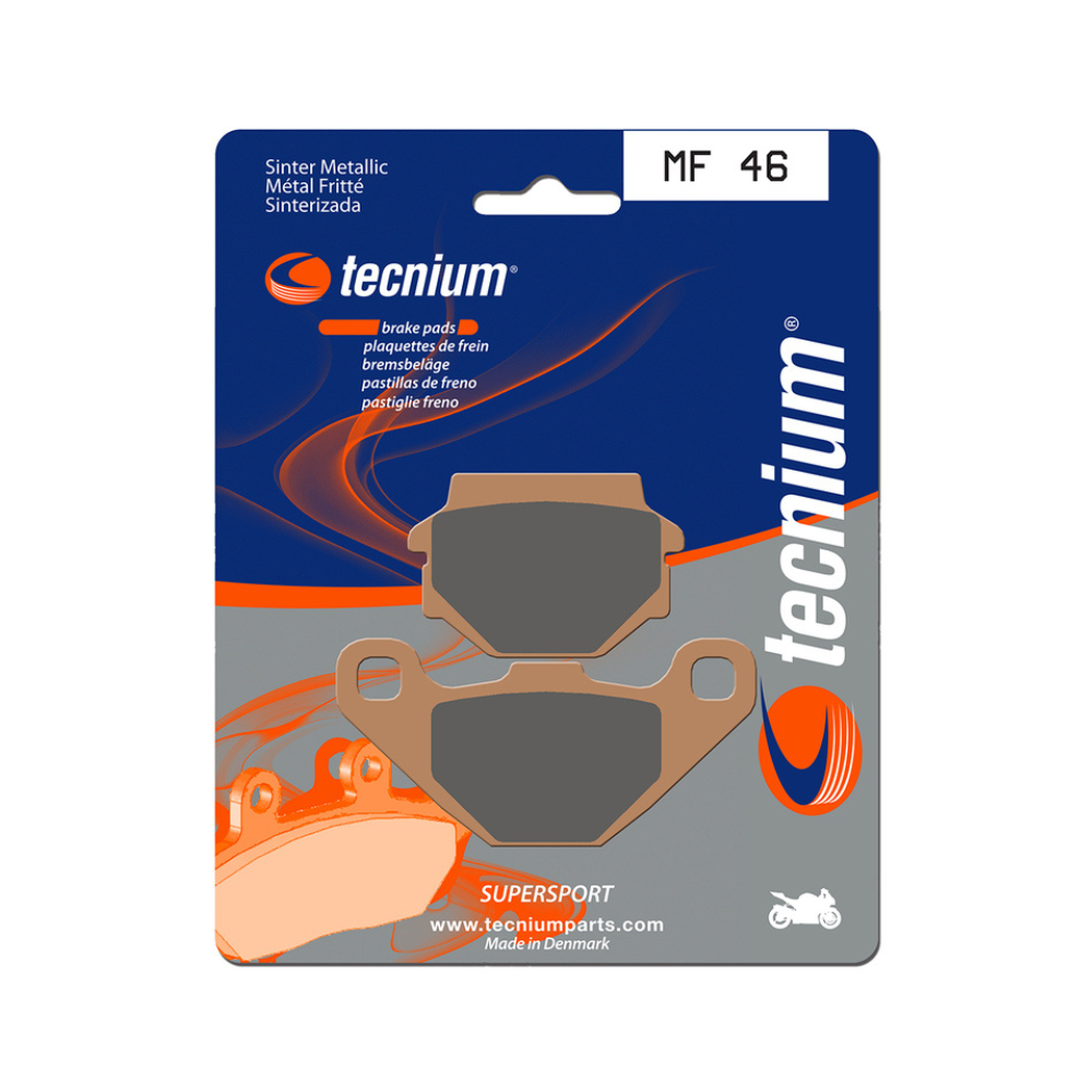 Plaquettes de Frein Avant Tecnium MF46 Pour SUZUKI GS 450 L 1980-1987 Plaquettes de Frein Avant Tecnium MF46 Pour SUZUKI GS 450 L 1980-1987