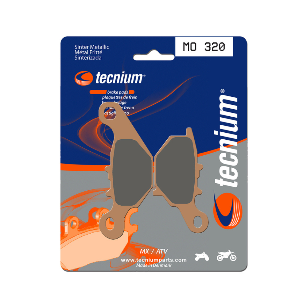Plaquettes de Frein Arrière Tecnium MO320 Plaquettes de Frein Arrière Tecnium MO320